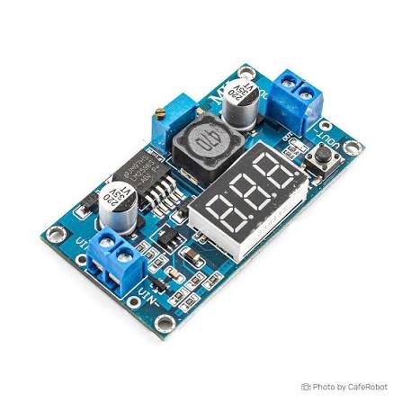 ماژول رگولاتور DC به DC کاهنده 3 آمپر LM2596S با نمایشگر ولتاژ