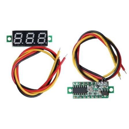 ماژول ولتمتر کوچک قرمز 0.28 اینچ